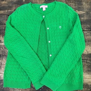 Beautiful Lilly Pulitzer girls cardigan